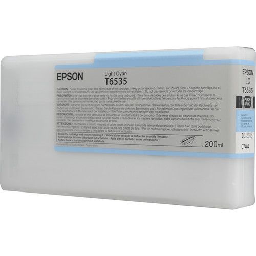 Epson T653500 200ml Light Cyan UltraChrome® HDR Ink Cartridge