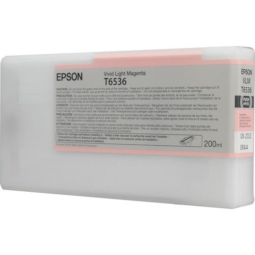 Epson T653600 200ml Vivid Light Magenta UltraChrome® HDR Ink Cartridge
