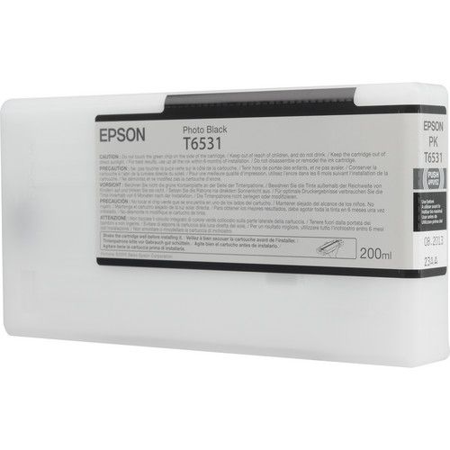 Epson T653100 200ml Photo Black UltraChrome® HDR Ink Cartridge