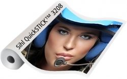 Sihl 3208 QuickSTICK™ Adhesive Backed Fabric (Solvent)