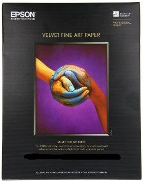 Epson Velvet Fine Art Paper S041636 8.5
