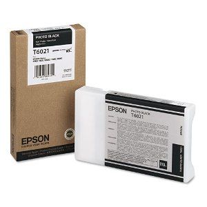 Epson T602100 110ml Photo Black UltraChrome K3™ Ink Cartridge