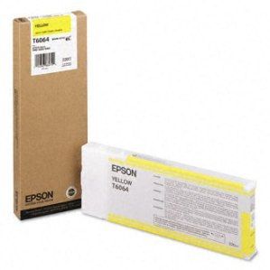 Epson T606400 220ml Yellow UltraChrome K3™ Ink Cartridge