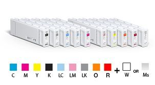 Epson T890A00 600ml White UltraChrome® GS3 Ink Cartridge for S80600 Printer