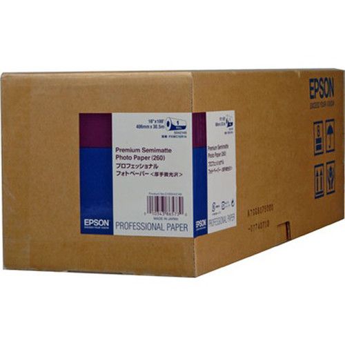 Epson Premium Semimatte Photo Paper S042149 (260) 16'' x 100' 