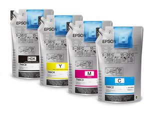 Epson T46C UltraChrome DS - 6 x 1000 ml. packs for Epson F6370