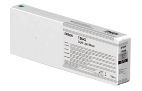 Epson T55K900 UltraChrome HD Light Light Black Ink Cartridge (700ml)